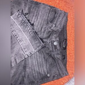 Lucky Brand black Lolita Shrunken Boot